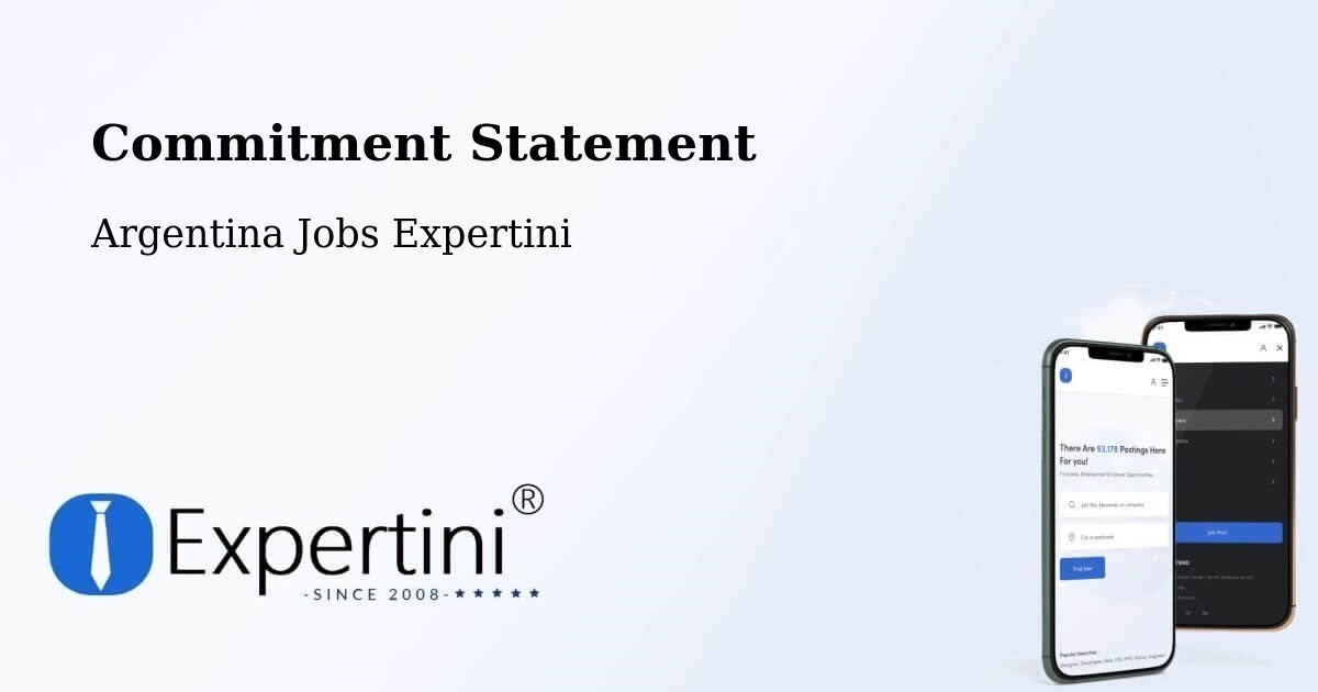 Corporate Commitment – Villa Bustos - Argentina Jobs Expertini